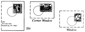stamp mounting