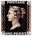 World's first stamp